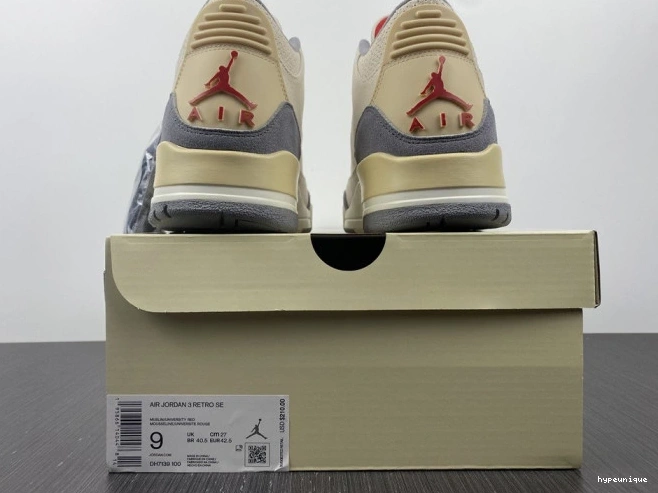 HYPE 3 Muslin Jordan Retro DH7139-100 Air 0806